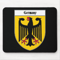 German Eagle Shield Mousepad