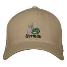 German Embroidered Cap Embroidered Baseball Cap