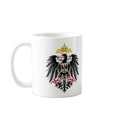 German Empire Coat of Arms (1889) Mugs by FlagTshirts
