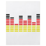 german equalizer icon personalized flyer