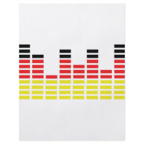 german equalizer icon personalized flyer