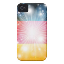German flag background iPhone 4 Case-Mate cases
