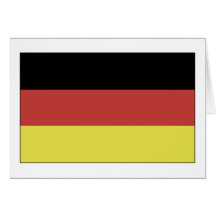 German Flag Card