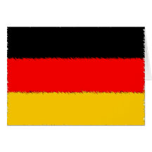 German Flag Card