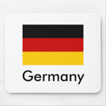 German Flag, Germany Mouse Pads