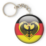 German Flag Key Chain