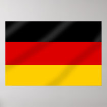 German Flag of Germany gifts Poster