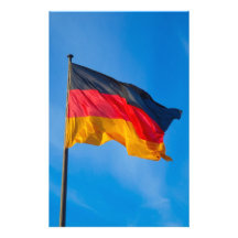 German flag personalised stationery