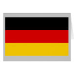 German Flag Products Greeting Card