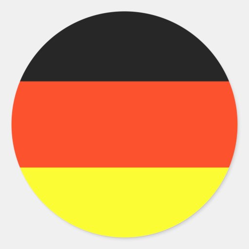 German Flag Sticker