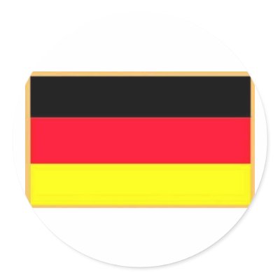 German Flag stickers by Venezolano