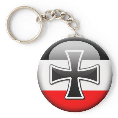 German Flag WWI Keychain by StudioAG