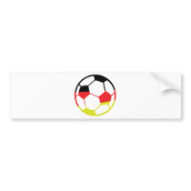 german football icon bumper sticker