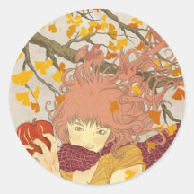 German for Autumn Sticker