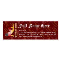 German Girl Flag Business Card Templates