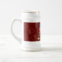 German Girl Flag Coffee Mug