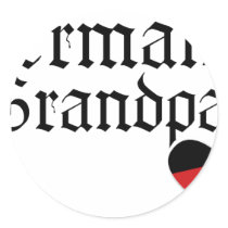 German Grandpa T shirt stickers