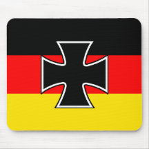 German Iron Cross Flag Mousepad