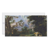 German "Landscape With The Dream Of Jacob", " Personalized Photo Card