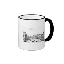 German Market town, 1704 mugs