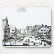 German Market town, 1704 mousepads