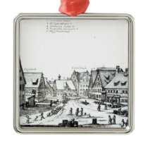 German Market town, 1704 ornaments