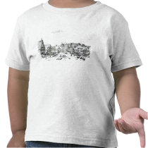 German Market town, 1704 t-shirts