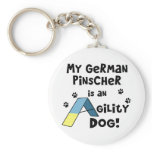 German Pinscher Agility Dog Key Chains