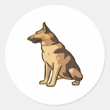 German Shepard,Png Sticker