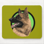 GERMAN SHEPERD GREEN DOG
