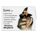 German Shepherd Art Gifts Greeting Card