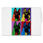 German Shepherd Art Greeting Card