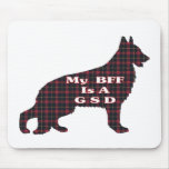 GERMAN SHEPHERD BFF Gifts Mouse Mat