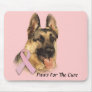 German Shepherd Breast Cancer Mousepad