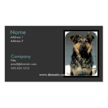 German Shepherd Business Card
