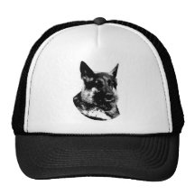 German shepherd cap trucker hats