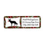 German Shepherd Christmas Custom Return Address Labels