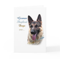 German Shepherd Dog Best Friend 2 Card