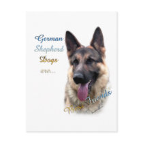 German Shepherd Dog Best Friend 2 Postcards