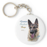 German Shepherd Dog Best Friend Keychain