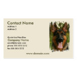 German Shepherd Dog Business Card business cards