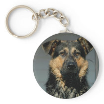 German Shepherd Dog Keychain