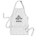 German Shepherd Dog Walks Design Apron
