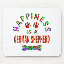 German Shepherd Happiness Mouse Pad