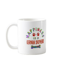 German Shepherd Happiness Mugs