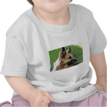 German Shepherd Headshot Tee Shirt