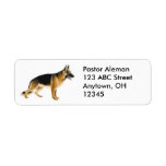 German Shepherd K9 Label