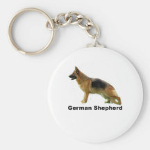 German Shepherd Keychain