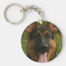 German Shepherd Keychain