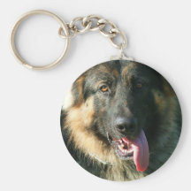 German Shepherd keychain